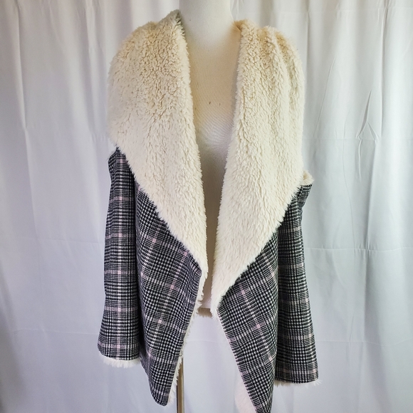 Westbound woman plus size reversible plaid vest - Picture 14 of 16